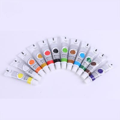 China Acrylic paint set for kids painting non toxic and vibrant colors acrylic paint 12color 9/12ml sets for kids for sale