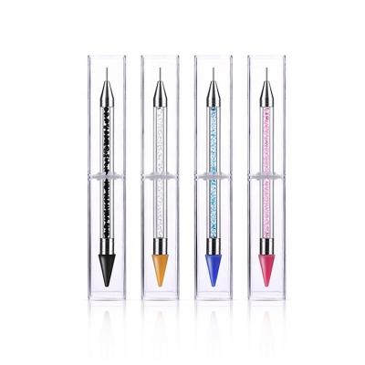 China New Nail Art Brush Design Handle Art Nail Dotting Pen for sale