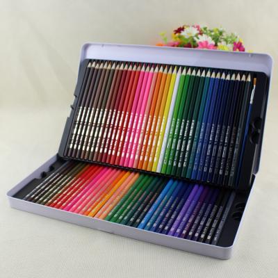 China Best Quality Non-Toxic Colored Pencil Set Professional Art Colored Pencils Color With Tin Box for sale