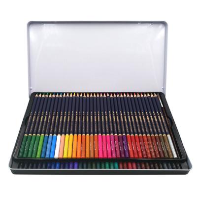 China Drawing Artist Level Water Soluble Wooden Color Lead Pencil Colored Paint Set for sale