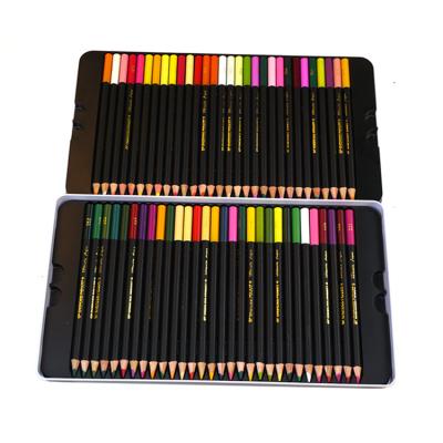 China Drawing Painting factory directly supply 72colors watercolor pencil set for sale