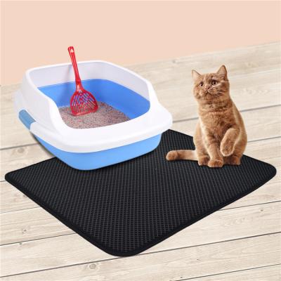 China Double Layer Cat Litter Trapper Mat Lightweight Waterproof Viable for sale