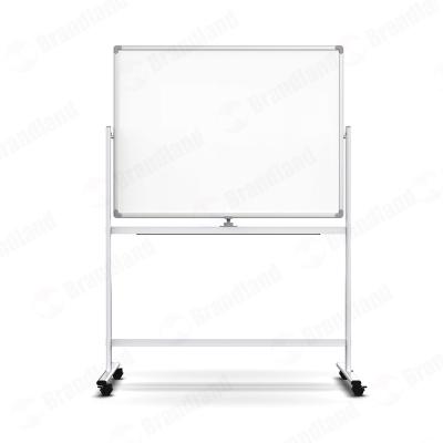 China Brandland Size Custom Sliver Painted Magnetic Dry Erase Sheet Metal Enamel Sheet Metal/Porcelain Portable Whiteboards for sale