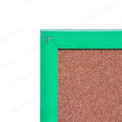 China A Modern Stylish Green Framed Cork Board Used For Home Decoration for sale