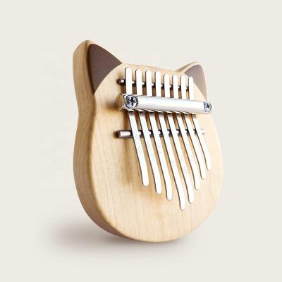 China Hot Sale Kalimba Kalimba 2021 Metal Ore Metal 8 Note Finger Piano Diy Cute Finger Piano Custom Logo for sale