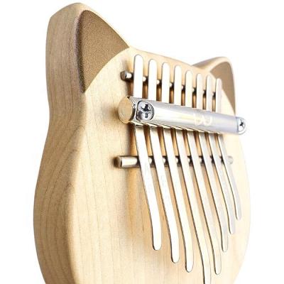 China Ore Metal OA30 Days Pay Piano Kalimba 8 Key Mini Birch Wood Kalimba Thumb Cute Musical Instrument Best kalimba aklot for sale