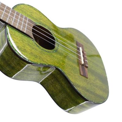 China Wholesale Mahogany 23 Inch Solid Spalted Maple Ukulele China Ukulele String White With Polish Mirror OEM ODM Ukulele Custom Bass for sale