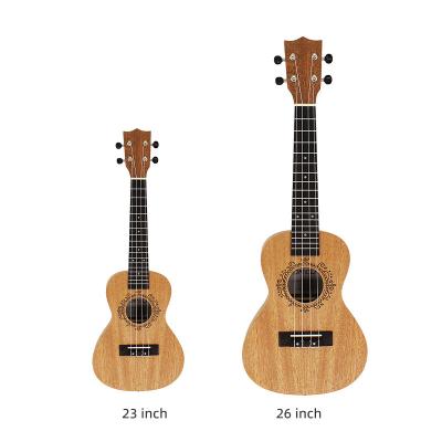 China High Quality 30 Days 24 Inch Mahogany Office All Bass Ukulele OEM ODM Solid Electric Ukulele Custom Guitar Rosewood Ukulele For Beginner for sale