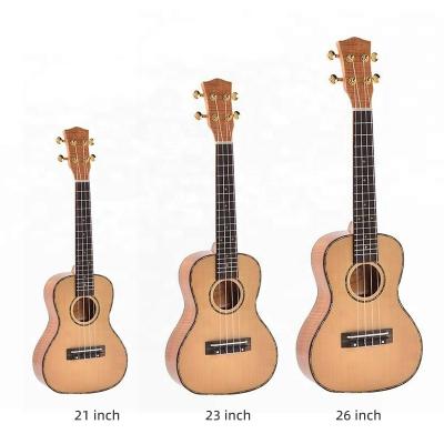 China Mahogany Bureau 30/60 - Day Pay 23/26 Inch String Ukulele Concert Ukulele Tenor Acacia 4 All Body Solid Wood Matte Polish Ukulele Bass For Sale for sale