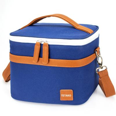 China Cooler Box Tote Women Insulated Lunch Bag Waterproof Custom Eco Friendly Portable Food Girls Box for sale