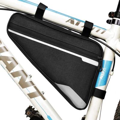 China Durable And Convelient Waterproof Sport Bike Front Tube Triangle Bicycle Frame Bag Outdoor for sale