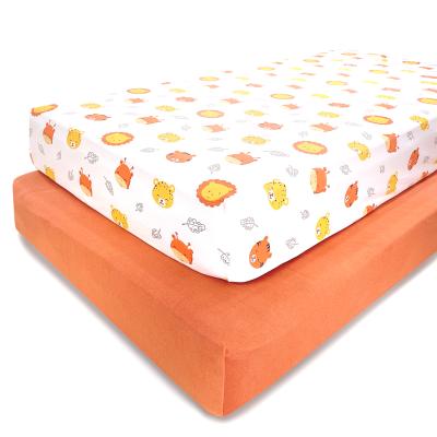 China Anti-Pulling New Arrivals Baby Bedding Set White Red Brown Cute Sheet Suitable For Multiple Season for sale