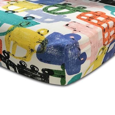 China Wholesale Custom PORTABLE Baby 100% Cotton Fitted Crib Sheet For Standard Crib Baby Bedding Set for sale