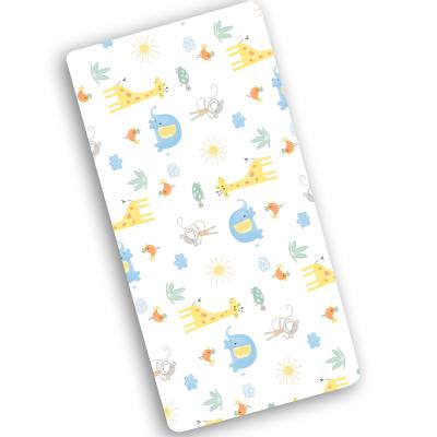 China Factory Wholesale Anti-Pull Invoice 100% Cotton Baby Crib Sheet for Newborn for sale