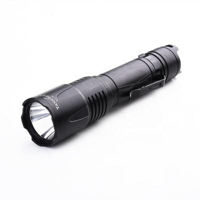 China Long Range Rechargeable Flash Light 18650 Battery 350m Rechargeable Flash 1800 USB Torch Military Camping Police Hunting Light 1800 Lumens Led Flashlight Torch for sale