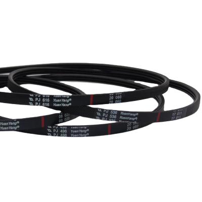 China Construction Material Stores PJ256 PJ Series Drum Machine Belt Rubber Power Synchronous Belt For Logistics Medical Transportation for sale