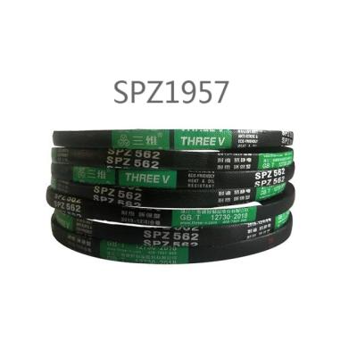 China Building Material Shops THREE-V SPZ1957 V-Belt SPZ Series Wear-Resistant Rubber Belt for sale