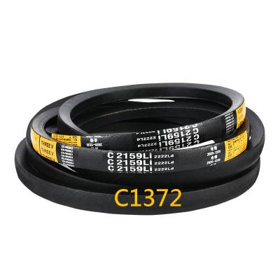 China Building Material Stores Factory Direct Sale Affordable Triangle Belt Black Rubber C Transmission Belt C1778 for sale