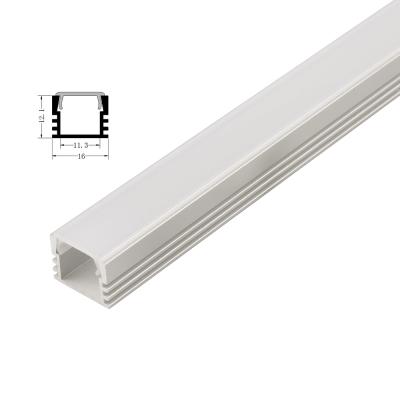 China ZL-1612C Hot Selling Aluminum Led Profile Aluminum Led Profile Light LED Strip Light For Led Strips for sale