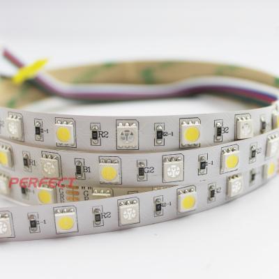 China Warehouse Dc12v/dc24v 5050 Rgbw 4in1 Led Strip Waterproof 60led/m Color 4 In 1 Chip Led Strip for sale