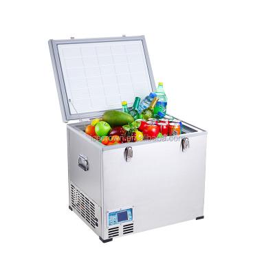 China 2019-2020 Hot Sale Because/D-75 DC12-24V Car Compressor Car Trunk Refrigerator Refrigerator Freezer for sale