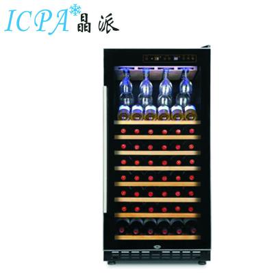 China Household 2019 sale 65 bottle compressor cooling free standing and wine fridge built-in refrigerator freezer for sale