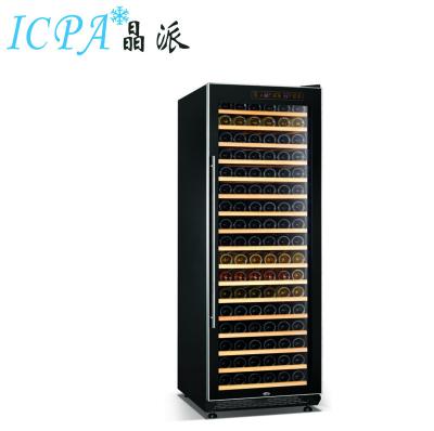 China 2019 Sale Household 177 Bottle Compressor Cooling Free Standing And Built-in Wine Fridge Refrigerator for sale