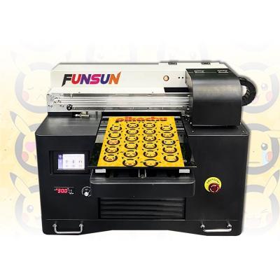 China Garment Shops Direct To Printer A3 Material Flat Size Printer Digital Phone Case UV Balls Printing Machine for sale