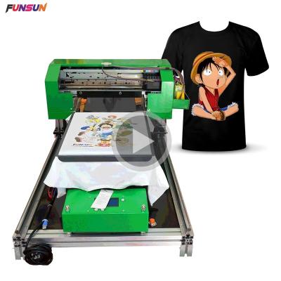 China Bill Printer A3 Size 1440DPI Direct To Garment Printer Cotton T-shirt Printing Machine for sale