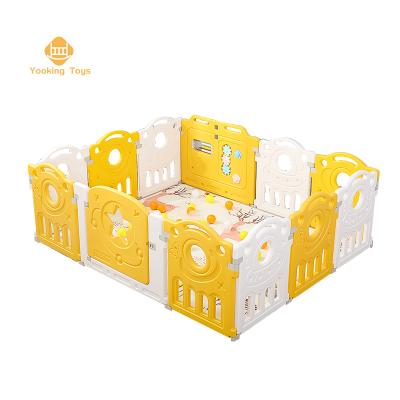 China Modern Baby Playpen Manufacturer With Mat Care Plastic Fence Fence For Event Indoor Play for sale