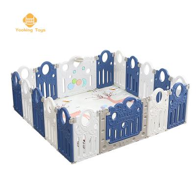 China Modern New Arrival Baby Yard Playpen Maker Colorful Fence Set Cute for sale