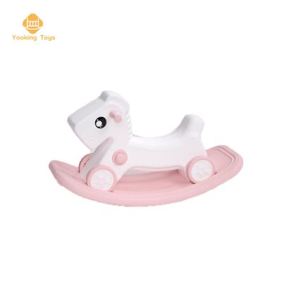 China Ride On Toy Cute Animal Design Kids Ride On Rocking Horse Off Road Walking Baby for sale