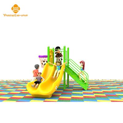 China Plastic Playground Proven Kindergarten Swing Sets Playground Cheap Indoor Set Kids Interactive Playground Kids Sliding Toys Playground for sale