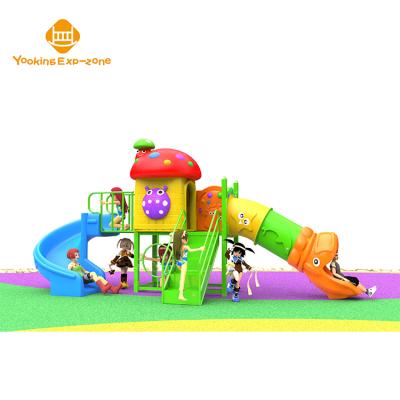 China Plastic Playground Parts : Linear Low Density Polyethylene Plastic Kids Small Outside Natural Mini Playground Children Outdoor Playground Slides Equipment For School Products Sale for sale