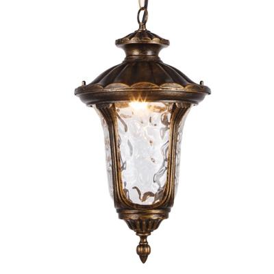 China Traditional European Chandeli Outdoor Waterproof Chandeli Garden Lamp Hallway Balcony Hallway Balcony Lamp Grape Frame Door Chandeli for sale