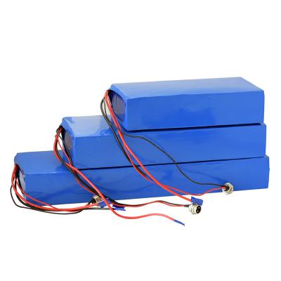 China Machine--60V15AH customized rechargeable LISHEN 16S6P 2600mah cell electric battery packs for E-bike scooter cococity for sale