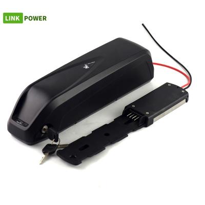 China Power tools 36V18AH LISHEN XINYIMAI HAILONG down tube 10S7P 18650 2600mah 800W cells rechargeable electric bike lithium ion battery pack for sale