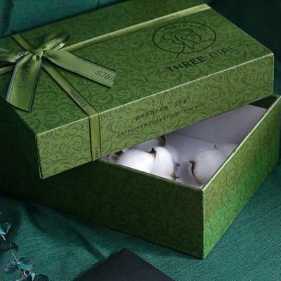 China Recycled Materials High Quality Factory Sale Custom Boxes With Logo Gift Box Packaging Christmas For Gift for sale