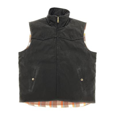 China 2021 Winter Fashion OEM Custom Canvas QUICK DRY Mens Vest Jacket for sale