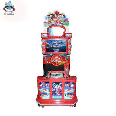 China Bucket Paradise Car Racing Game Machine Mini Speed Rift Simulator Kids Racing Game Machine for sale