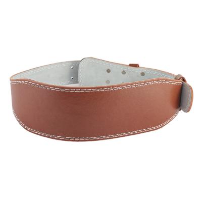 China Durable Leather PU Fabric Weightlifting Fitness Belt/Gym Low Waist Belts for sale