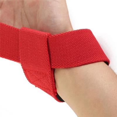 China Durable Weightlifting Grade Adjustable Wrist Strap Top Straps for sale