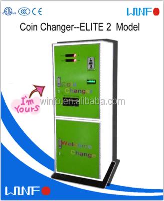 China Send error/information few coins. Elite 2 coin vending machine (optional) with one coin selector and two bill acceptors for sale