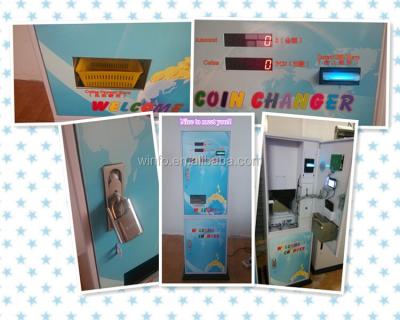 China New design price of water vending machine (giving change model) with CE made in China 45*36*150cm for sale