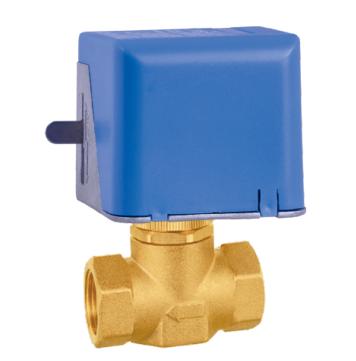 China General SU-J512 ​​Normal-opened Brass Two Way Electric Water Ball Valve for sale