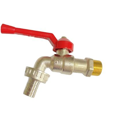 China Electric taps outdoor garden tap all bibcock water faucet copper brass ball valve for sale