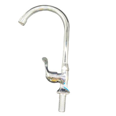 China Modern Kitchen Sink Zinc Alloy Deck Mounted Faucet Bathroom Basin Chrome Plated Faucet for sale