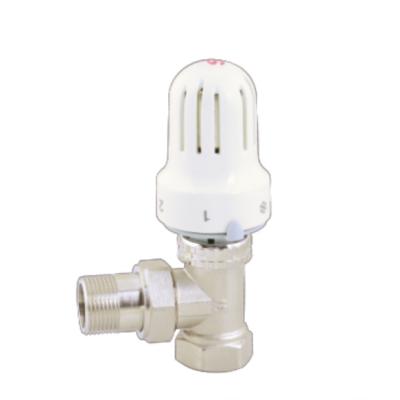 China 0Â ° Itâ ‰ ¤ Tâ ‰ ¤ 90Â ° SU-W423 Angle C Type Thermostatic Radiator Valve With Thermal Head for sale