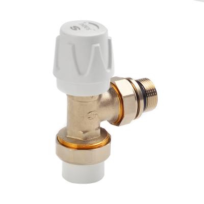 China Modern exquisite type smart wifi radiator angle SU-W317 thermostatic valve for sale