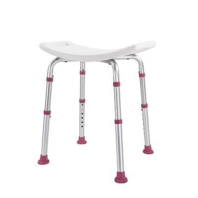 China Medical Children Bathroom Disabled Seat Bath Plastic Aluminum Adjustable Shower Chair For Elderly for sale